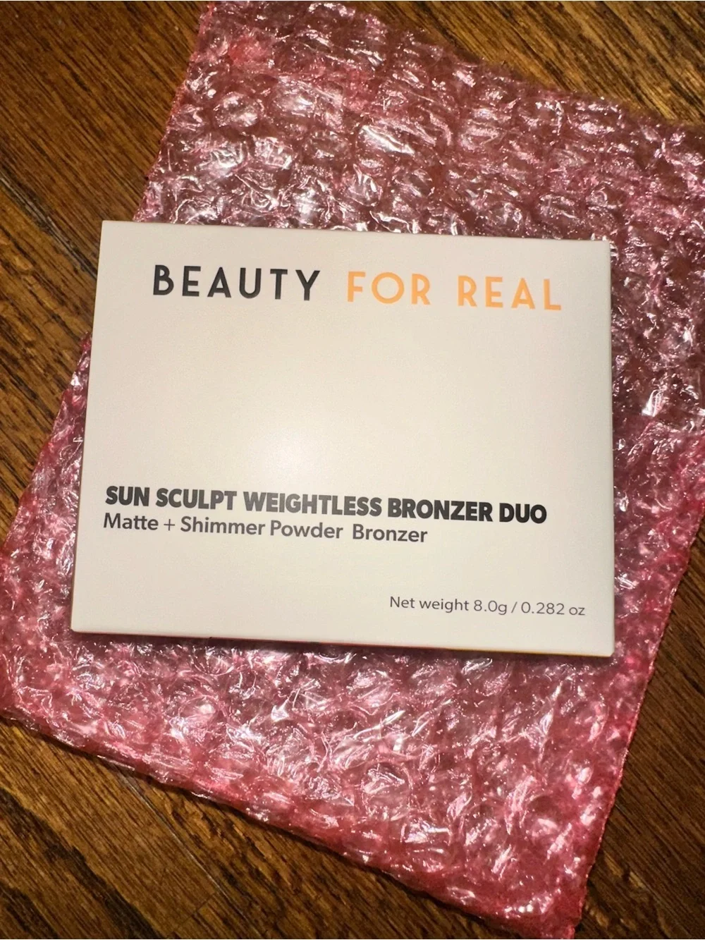 Beauty For Real Sun Sculpt Weightless Bronzer Duo - Good Day Sunshine NEW